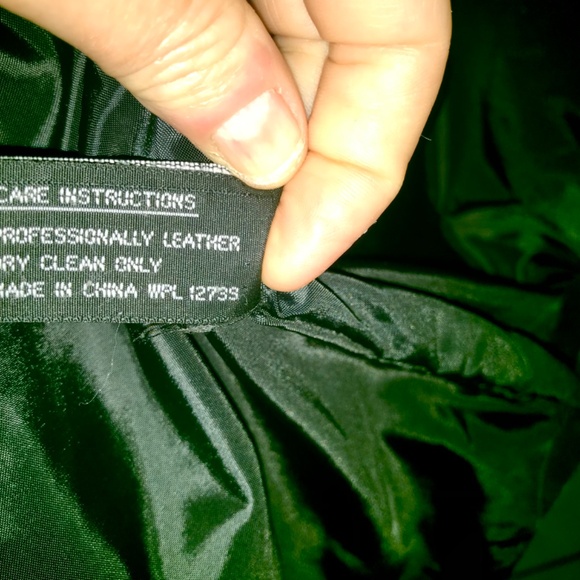 Vintage Charles Klein suede leather faux fur coat - Picture 10 of 16